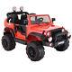 12v Mp3 Jeep Style Kids Ride On Battery Powered Electric Car Truck Rc Red