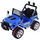 12v Mp3 Kids Raptor Jeep Wrangler Truck Rc Ride On Car With Double Motor & Battery