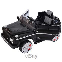 12V MP3 Kids Ride On Car Battery Power Wheels RC Remote Control with LED Lights