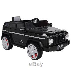 12V MP3 Kids Ride On Car Truck RC Battery Power Wheels With LED Lights
