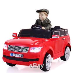12V MP3 Kids Ride On Truck Car Remote Control Battery WithLED Lights