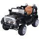 12v Mp3 Kids Ride On Truck Jeep Car Rc Remote Control With Led Lights Music