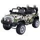 12v Mp3 Kids Ride On Truck Jeep Car Rc Remote Control With Led Lights Music New
