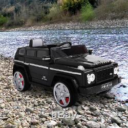12V MP3 Kids Ride Truck Car RC Remote Control Battery Jeep Wheels With LED Lights