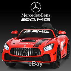 12V Mercedes Benz AMG Licensed Kids Ride On Car with 2.4G Remote Control Red