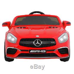 12V Mercedes-Benz Power Kids Ride On Cars Electric Toy withRemote Control Gift Red