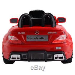 12V Mercedes-Benz SL65 Electric Kid Ride On Car RC Remote Control Christmas Gift