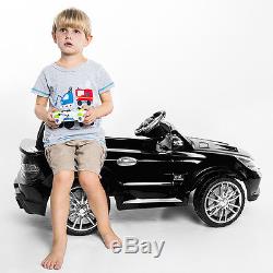 12V Mercedes-Benz SL65 Electric Kids Ride On Car Music RC Remote Control Black