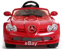 12V Mercedes Benz SLR 722 Kids Ride On Car Electric Powered Wheels MP3 Remote RC