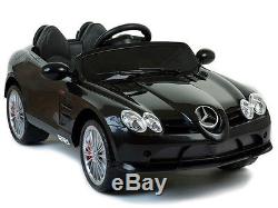 12V Mercedes-Benz SLR 722s Kids RC Ride On Car Battery Powered Wheels MP3 Remote