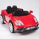 12v Ride On Car Kids With Mp3 Electric Battery Power Remote Control Rc Red