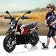 12v Ride On Motorcycle Dirt Bike -kids Electric Aprilia Toy With Spring Suspension