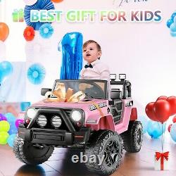 12/24V Large Ride On Truck Kids Electric Car Motorcycle for Kids Xmas Gift Toy
