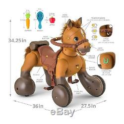 12-Volt Interactive Rideamals Scout Pony Ride-On Toy by Kid Trax