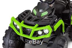 12 Volt Kid Trax Beast ATV Ride On Black / Green KT1250TR