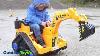 12v Battery Operated Ride On Digger With 360 Degree Spin And Working Bucket From Outdoortoys