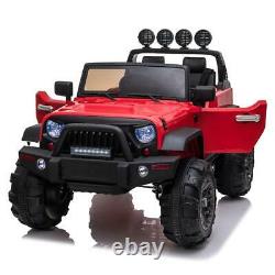 12v Kids Ride on Car Electric Battery Powered SUV Truck Withremote Control LED Mp3