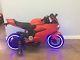 12v Red Ducati Style Kids Ride On Motorcycle Battery Power Electric Wheels