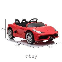 13.7 Seat Kids Ride On Car 12V Battery Powered MP3 Remote Control with Remote