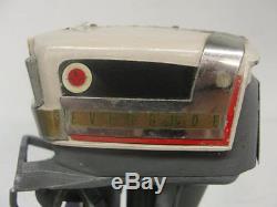 1950s Evinrude Starlight Four Fifty Outboard Toy Boat Motor Large Working