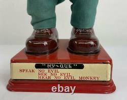 1950'S ROSKO JAPAN HY QUE BATTERY OPERATED MONKEY Working condition