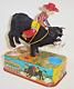1950's Battery Operated Bubbling Bull A. K. A. Wild West Rodeo Linemar Japan Works