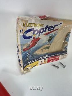 1950's Electromic copter In Box Victor Stanzel Co