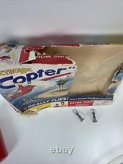 1950's Electromic copter In Box Victor Stanzel Co