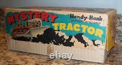 1950's Handy Hank Mystery Tractor Bulldozer #112 with Box, Rare Version, AS-IS