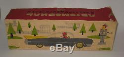 1950's Russian Futura Tin Litho Car Toy Battery-op Works NMIB VERY RARE #BX54