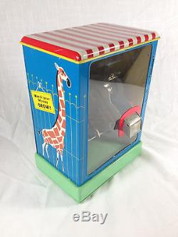 1950's W TOY CLOWN CANDY VENDING BATTERY OP MECHANICAL BANK WITH ORIGINAL BOX