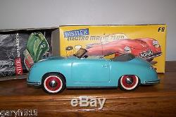 1950s DISTLER ELECTRO MATIC 7500 FS PORSCHE BLUE/GREEN CAR & GERMAN BOX