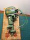 1950s Japan Johnson Seahorse 25 Outboard Motor Battery Operated Withbox Runs