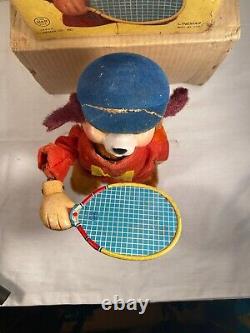 1950s Linemar Toys Battery Operated Ball Playing Dog With Box