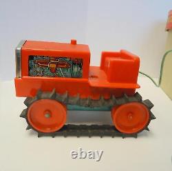 1950s Toy Electric Tractor Pulling Capacity 6LBS Original Box Made In Japan