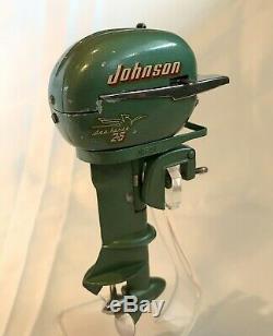 1954 Vintage Johnson Seahorse 25 HP Outboard Toy Boat Motor K&o Japan