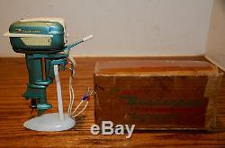 1955 Rare KAO Gale Toy Boat Electric Outboard Motor 25HP Box Used Instructions