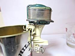 1956 K & O Toy Mercury Outboard Motor Near Mint With Original Box