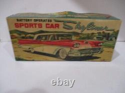 1958 Ford Skyliner- Battery Op- Mint In Box Condition-tested Runs Great