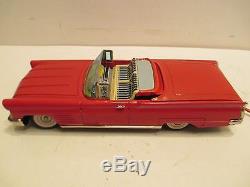 1958 Lincoln Continental With Retractable Top Battery Operated Near Mint In Box