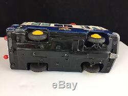 1960s Tin Litho Japan Rare Rca Nbc Mobile Color Tv Battery Operated Truck