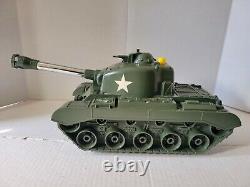 1960 Marx Combat Tank Sears Exclusive Made in Japan Not Working Missing Parts