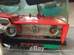 1960's Deluxe Reading PlayMobile Toy 1965 Ford Galaxy Car Dash, Fully Functional