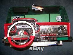 1960's Deluxe Reading PlayMobile Toy 1965 Ford Galaxy Car Dash Very Clean