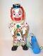 1960's Happy'n Sad Magic Face Cymbal Clown Circus Carnival Coney Island Toy
