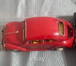 1960's Ko Japan Battery Operated Remote Control Vw Excellent Working Rotating LI