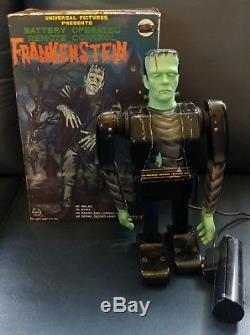 1960's Marx Battery Operated Frankenstein Monster Toy in Original Box R/C