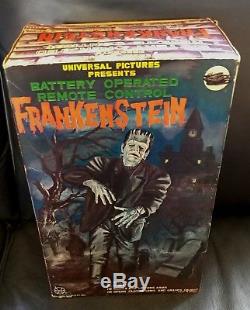 1960's Marx Battery Operated Frankenstein Monster Toy in Original Box R/C