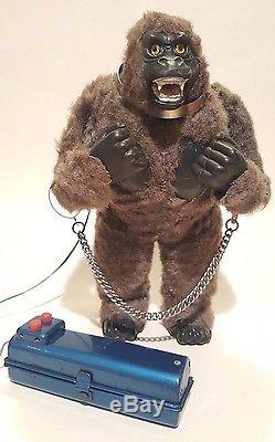 1960's Marx Mighty Kong King Kong Japan Remote Control Battery Operated Toy