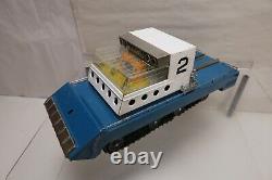 1961 Bandai Japan Tin Battery Op Sears Scientific Mobile Survey Center Toy
